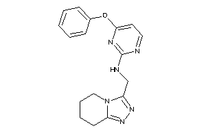 (4-phenoxypyrimidin-2-yl)-(5,6,7,8-tetrahydro-[1,2,4]triazolo[4,3-a]pyridin-3-ylmethyl)amine