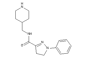 1-phenyl-N-(4-piperidylmethyl)-2-pyrazoline-3-carboxamide