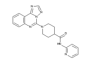 N-(2-pyridyl)-1-([1,2,4]triazolo[1,5-c]quinazolin-5-yl)isonipecotamide