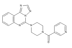 3-pyridyl-[4-([1,2,4]triazolo[1,5-c]quinazolin-5-yl)piperazino]methanone