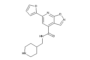 6-(2-furyl)-N-(4-piperidylmethyl)isoxazolo[5,4-b]pyridine-4-carboxamide