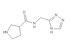 N-(4H-1,2,4-triazol-3-ylmethyl)pyrrolidine-3-carboxamide