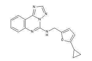 Image of (5-cyclopropyl-2-furyl)methyl-([1,2,4]triazolo[1,5-c]quinazolin-5-yl)amine