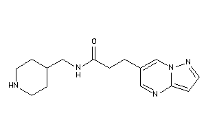 N-(4-piperidylmethyl)-3-pyrazolo[1,5-a]pyrimidin-6-yl-propionamide