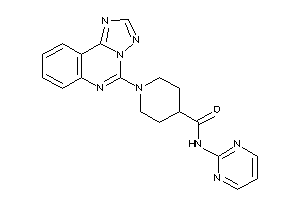 N-(2-pyrimidyl)-1-([1,2,4]triazolo[1,5-c]quinazolin-5-yl)isonipecotamide