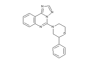 2-phenyl-4-([1,2,4]triazolo[1,5-c]quinazolin-5-yl)morpholine