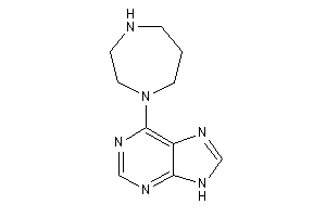 6-(1,4-diazepan-1-yl)-9H-purine