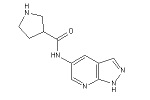N-(1H-pyrazolo[3,4-b]pyridin-5-yl)pyrrolidine-3-carboxamide