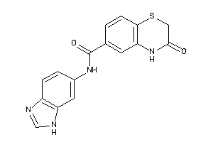 N-(3H-benzimidazol-5-yl)-3-keto-4H-1,4-benzothiazine-6-carboxamide