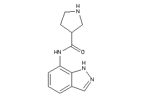 N-(1H-indazol-7-yl)pyrrolidine-3-carboxamide