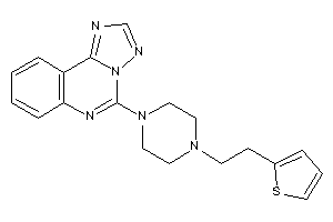 5-[4-[2-(2-thienyl)ethyl]piperazino]-[1,2,4]triazolo[1,5-c]quinazoline