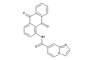 Image of N-(9,10-diketo-1-anthryl)imidazo[1,2-a]pyridine-7-carboxamide