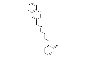 1-[4-(2H-chromen-3-ylmethylamino)butyl]-2-pyridone