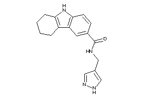 N-(1H-pyrazol-4-ylmethyl)-6,7,8,9-tetrahydro-5H-carbazole-3-carboxamide