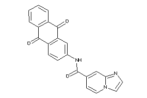 Image of N-(9,10-diketo-2-anthryl)imidazo[1,2-a]pyridine-7-carboxamide