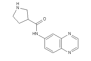 N-quinoxalin-6-ylpyrrolidine-3-carboxamide