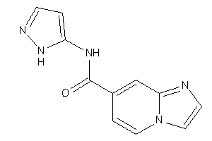 N-(1H-pyrazol-5-yl)imidazo[1,2-a]pyridine-7-carboxamide