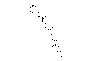 4-(cyclohexylcarbamoylamino)-N-[3-keto-3-(3-pyridylmethylamino)propyl]butyramide