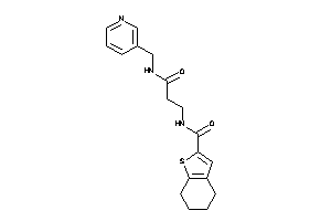 N-[3-keto-3-(3-pyridylmethylamino)propyl]-4,5,6,7-tetrahydrobenzothiophene-2-carboxamide