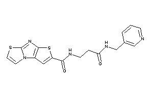 N-[3-keto-3-(3-pyridylmethylamino)propyl]BLAHcarboxamide