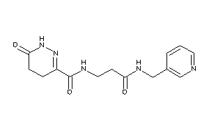 6-keto-N-[3-keto-3-(3-pyridylmethylamino)propyl]-4,5-dihydro-1H-pyridazine-3-carboxamide