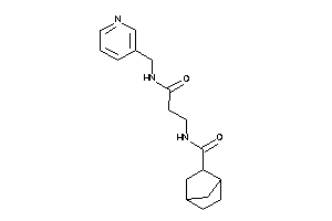 N-[3-keto-3-(3-pyridylmethylamino)propyl]norbornane-2-carboxamide