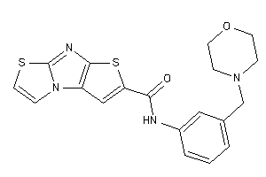 N-[3-(morpholinomethyl)phenyl]BLAHcarboxamide