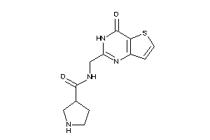 N-[(4-keto-3H-thieno[3,2-d]pyrimidin-2-yl)methyl]pyrrolidine-3-carboxamide