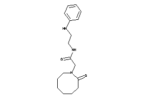 N-(2-anilinoethyl)-2-(2-ketoazocan-1-yl)acetamide