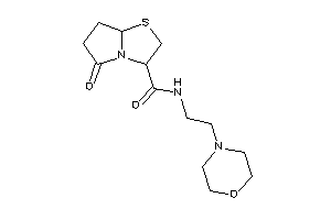 5-keto-N-(2-morpholinoethyl)-3,6,7,7a-tetrahydro-2H-pyrrolo[2,1-b]thiazole-3-carboxamide