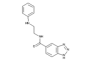 N-(2-anilinoethyl)-1H-benzotriazole-5-carboxamide