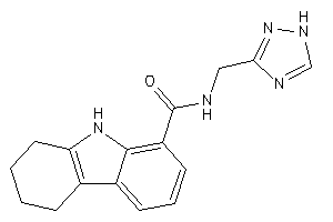 N-(1H-1,2,4-triazol-3-ylmethyl)-6,7,8,9-tetrahydro-5H-carbazole-1-carboxamide