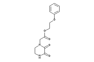 2-(2,3-diketopiperazino)acetic Acid 2-phenoxyethyl Ester