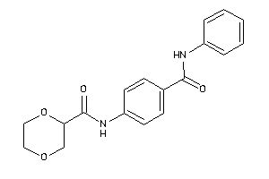 N-[4-(phenylcarbamoyl)phenyl]-1,4-dioxane-2-carboxamide