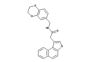 Image of 2-benzo[e]benzofuran-1-yl-N-(2,3-dihydro-1,4-benzodioxin-6-ylmethyl)acetamide