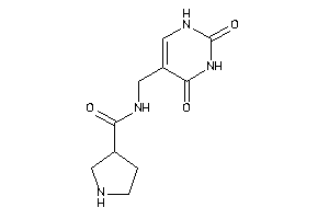 N-[(2,4-diketo-1H-pyrimidin-5-yl)methyl]pyrrolidine-3-carboxamide