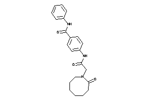 4-[[2-(2-ketoazocan-1-yl)acetyl]amino]-N-phenyl-benzamide