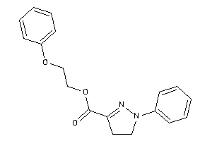 1-phenyl-2-pyrazoline-3-carboxylic Acid 2-phenoxyethyl Ester