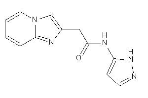 2-imidazo[1,2-a]pyridin-2-yl-N-(1H-pyrazol-5-yl)acetamide