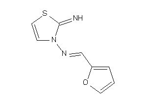 2-furfurylidene-(2-imino-4-thiazolin-3-yl)amine