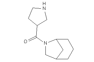 6-azabicyclo[3.2.1]octan-6-yl(pyrrolidin-3-yl)methanone