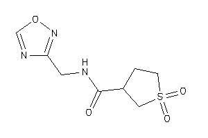 1,1-diketo-N-(1,2,4-oxadiazol-3-ylmethyl)thiolane-3-carboxamide