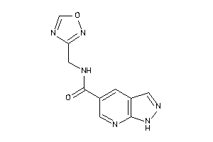 Image of N-(1,2,4-oxadiazol-3-ylmethyl)-1H-pyrazolo[3,4-b]pyridine-5-carboxamide