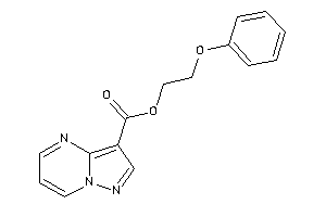 Pyrazolo[1,5-a]pyrimidine-3-carboxylic Acid 2-phenoxyethyl Ester