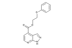 1H-pyrazolo[3,4-b]pyridine-4-carboxylic Acid 2-phenoxyethyl Ester