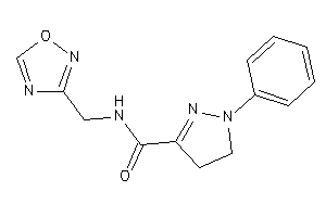 N-(1,2,4-oxadiazol-3-ylmethyl)-1-phenyl-2-pyrazoline-3-carboxamide