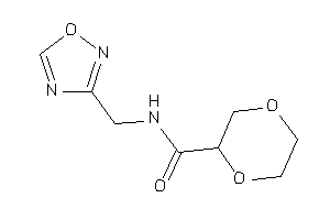 Image of N-(1,2,4-oxadiazol-3-ylmethyl)-1,4-dioxane-2-carboxamide