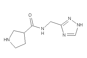 N-(1H-1,2,4-triazol-3-ylmethyl)pyrrolidine-3-carboxamide