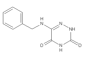 6-(benzylamino)-2H-1,2,4-triazine-3,5-quinone