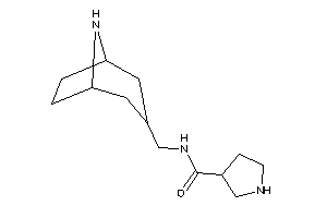 N-(8-azabicyclo[3.2.1]octan-3-ylmethyl)pyrrolidine-3-carboxamide